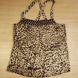Banana Republic Heritage Animal Print Blouse